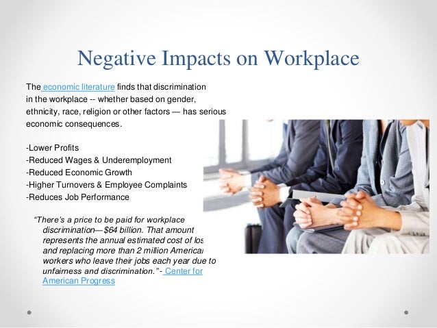discrimination employment thesis